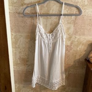 Acemi Off-White Tank, NWOT